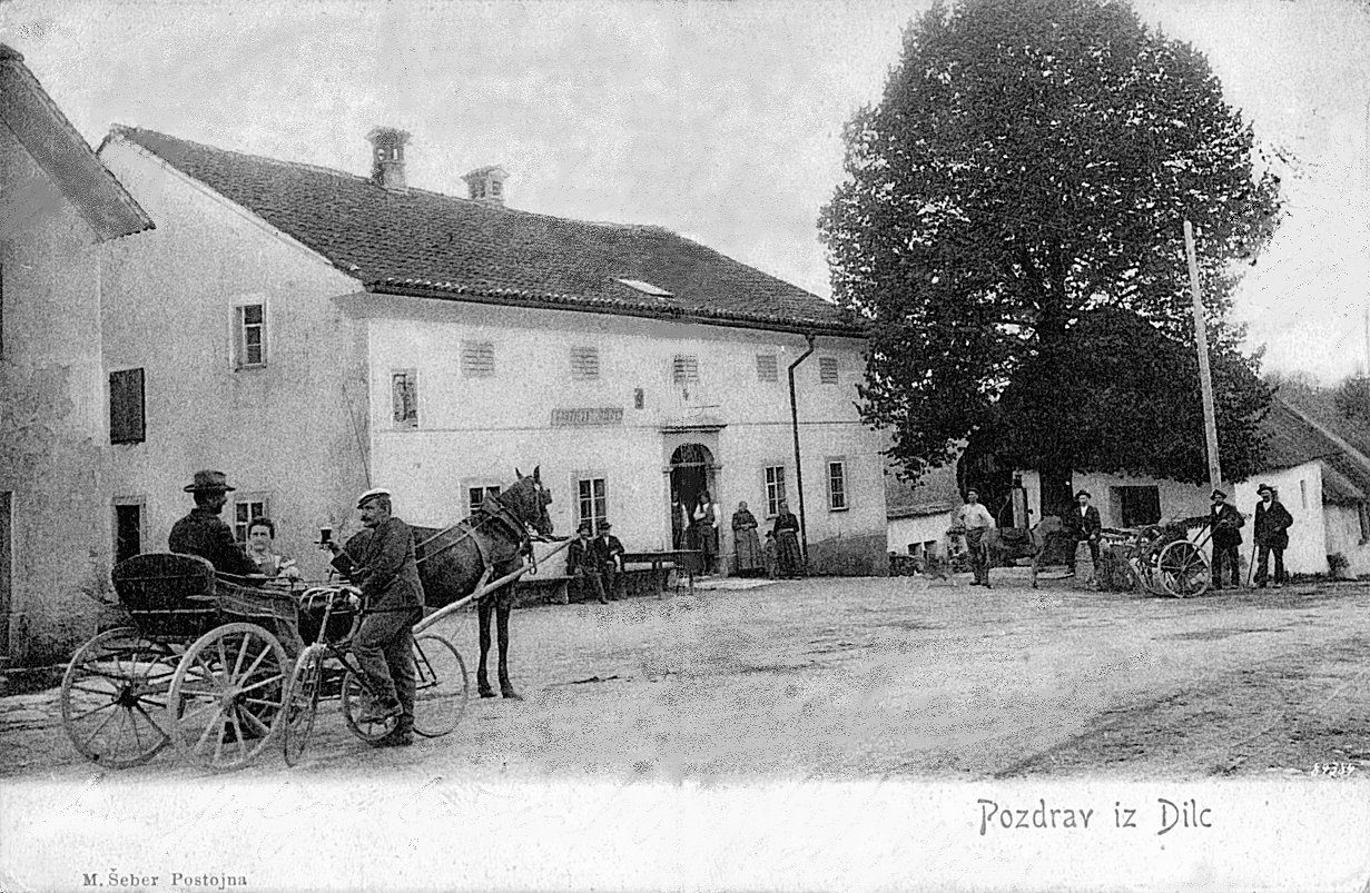 32-1 Pred Dilško gostilno 1903